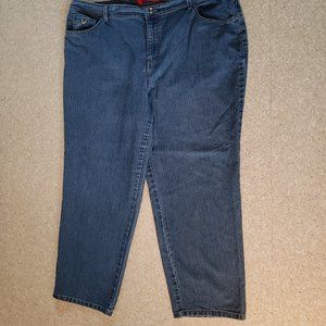 GLORIA VANDERBILT blue jeans sz 22W woman's